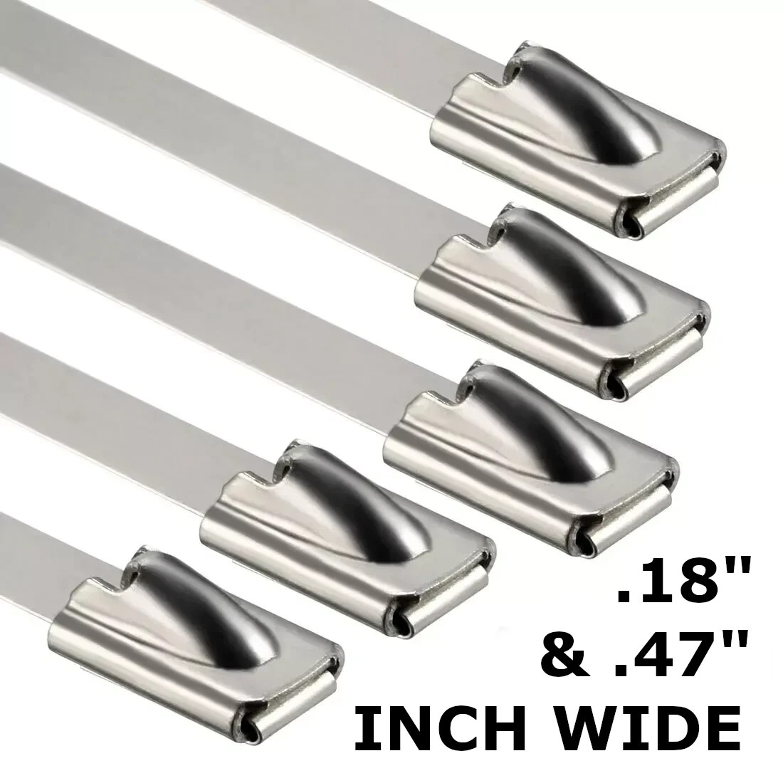 100 BLACK NYLON CABLE ZIP TIES Heavy Duty UV Resistant 4 6 8 10 12 15 18 24 & 36