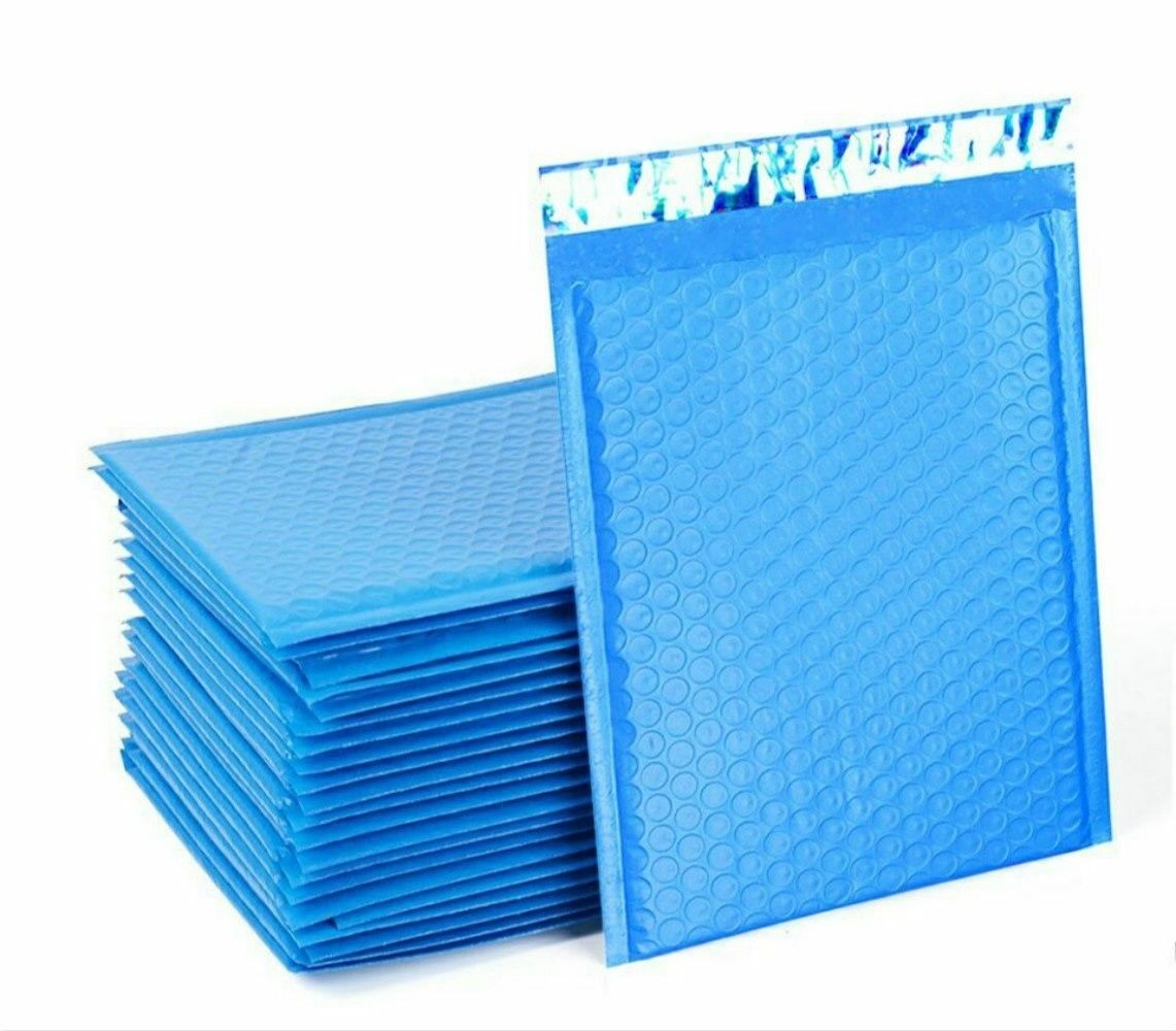 Mix Your Color 500 Poly Bubble Padded Envelopes Mailers #0 6×10 (Inner 6×9)