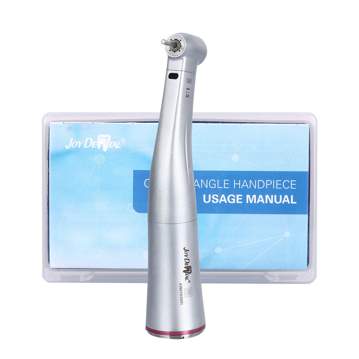 Dental Contra Angle LED Handpiece Ceramic Bearing 1:1/20:1/1:5 Push