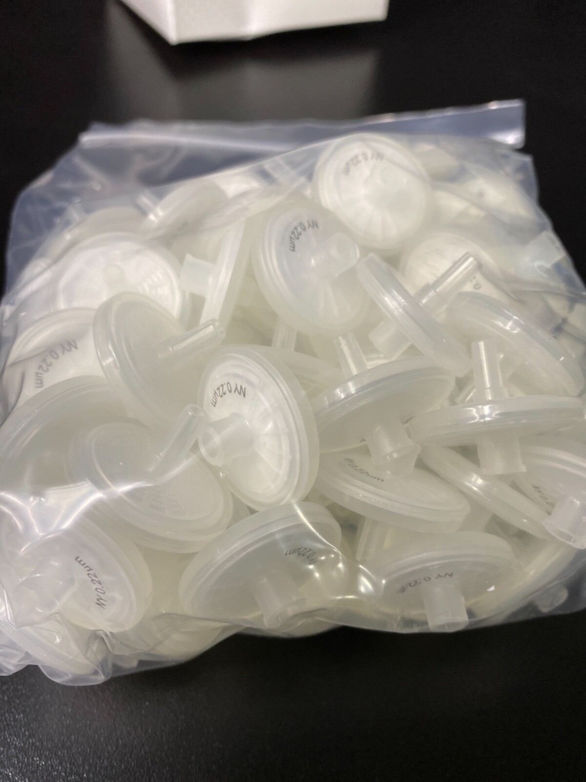 Emerald Scientific Syringe Filter 0.22 um Nylon 25 mm Total of 200 Filters